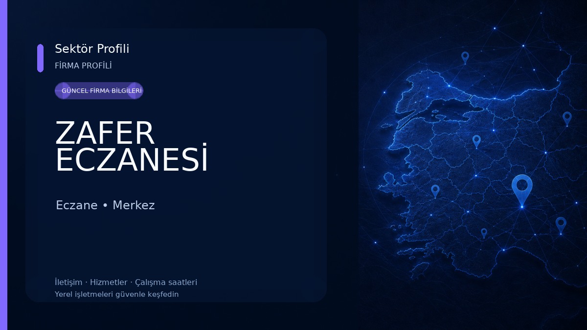 ZAFER ECZANESİ Eczane