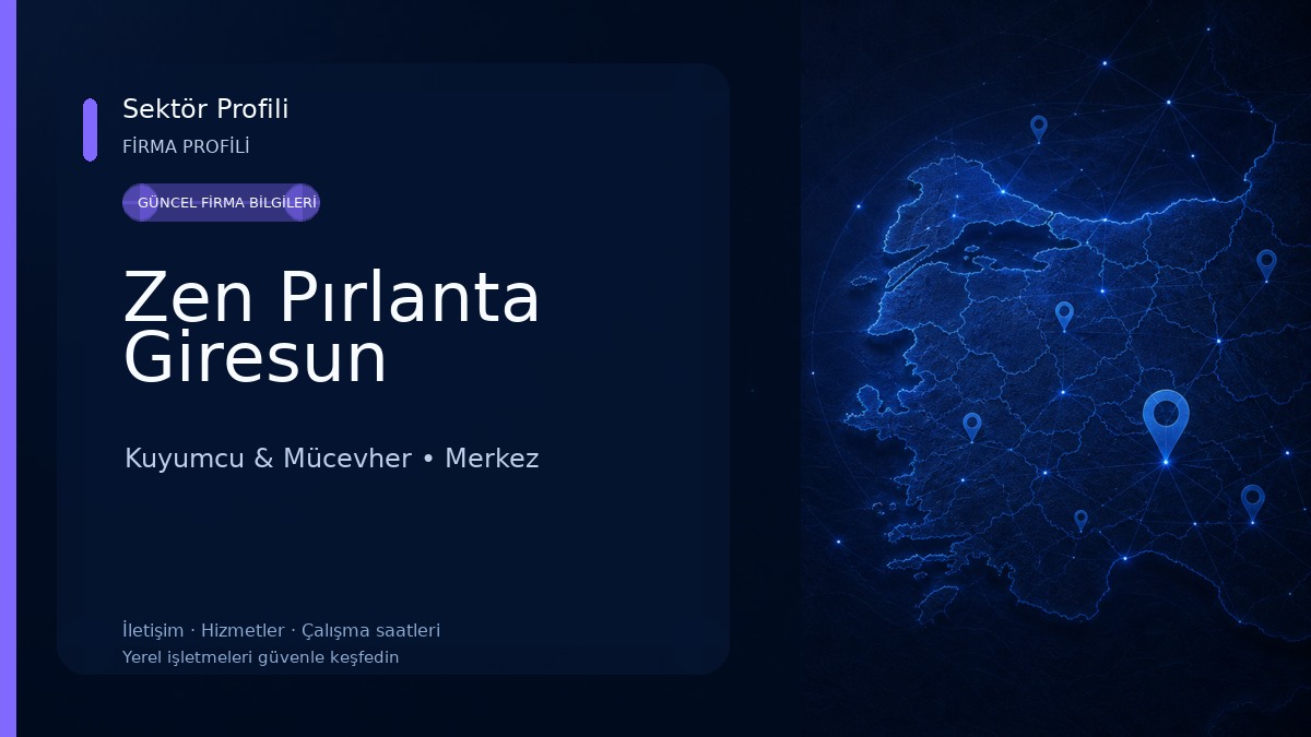 Zen Pırlanta Giresun Kuyumcu & Mücevher