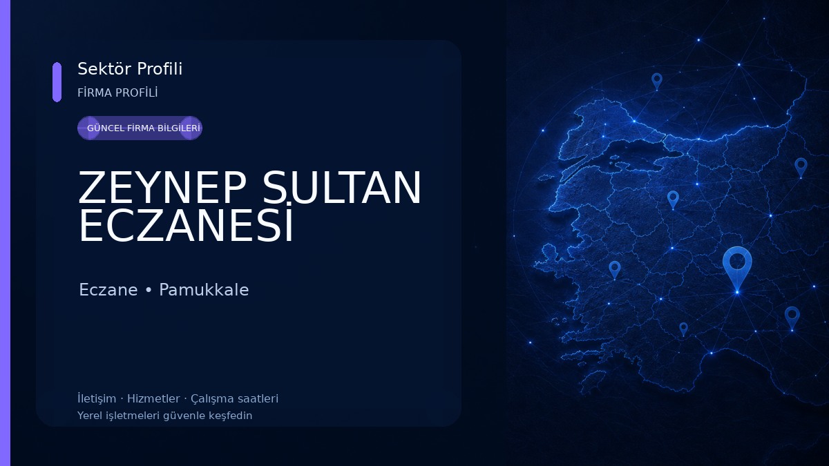 ZEYNEP SULTAN ECZANESİ Eczane